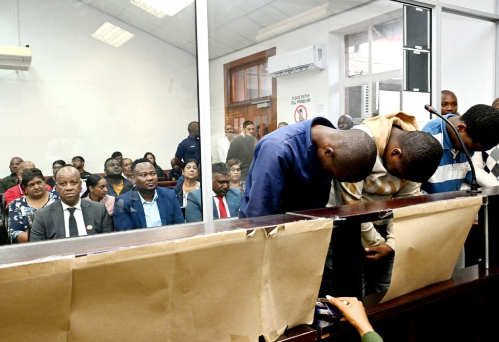 PREMIER NTULI ATTENDS COURT APPEARANCE OF SUSPECTS ACCUSED OF MURDER IN SOLIDARITY WITH THE MONSWAMY Family