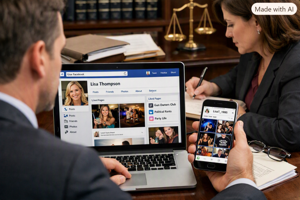Lawyers are checking your profiles before jury duty